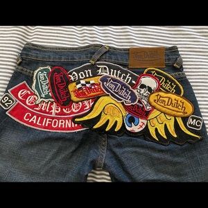 Patches VonDutch jeans 🖤